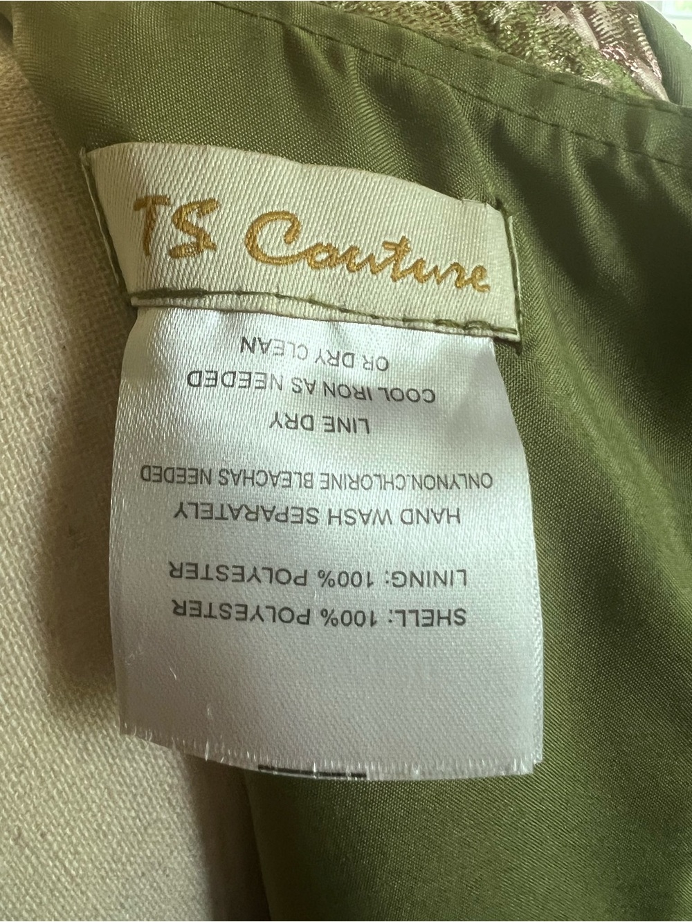 Clover Green Floral Satin Maxi Dress - Picture 10 of 15